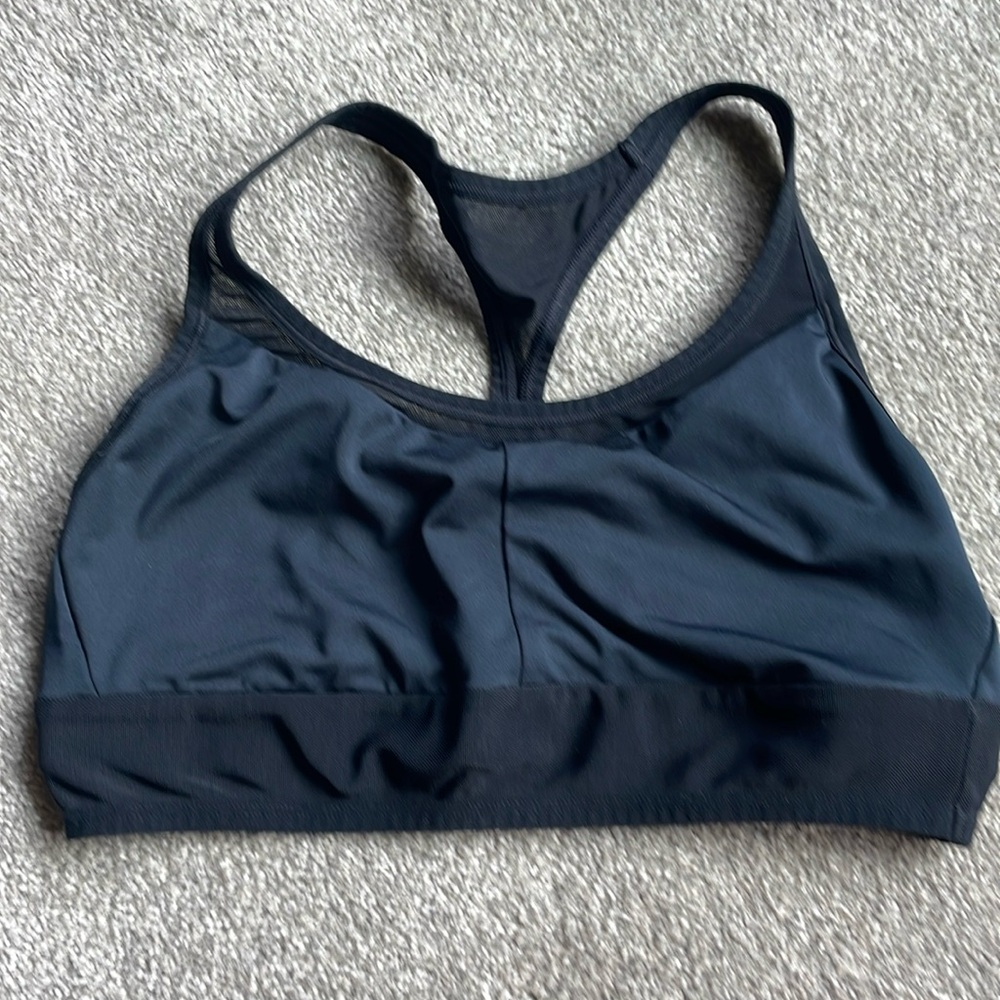 Black Athletic Bra